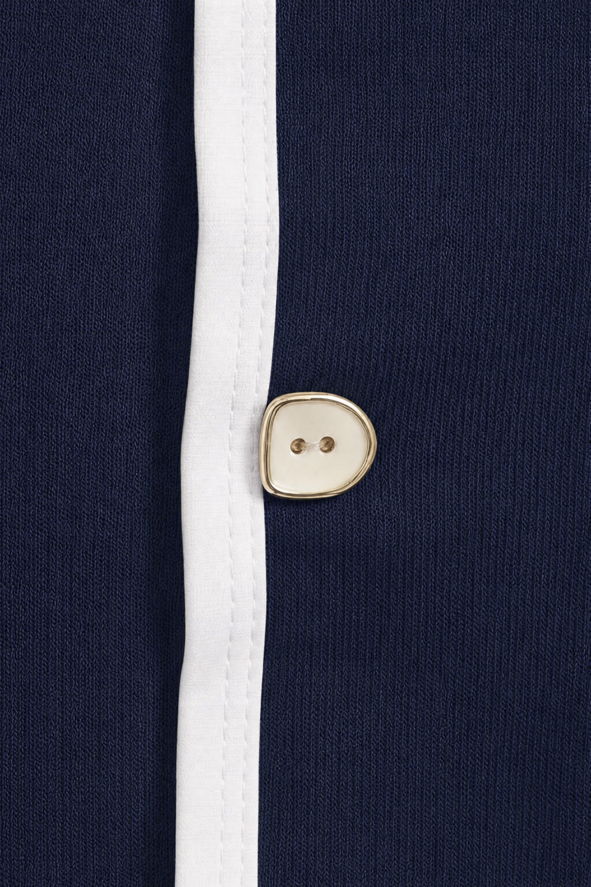 Chérie Pijama Azul Navy- 100% Algodón Peruano Tangüis