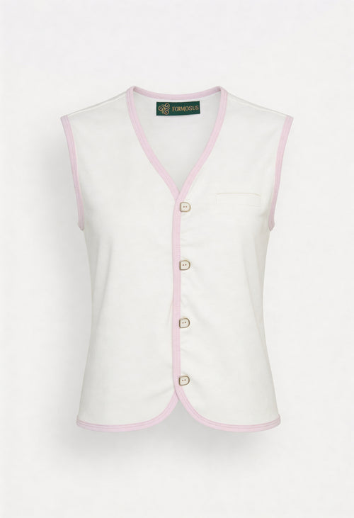 Chérie Pijama Blanca - 100% Algodón Peruano Tangüis