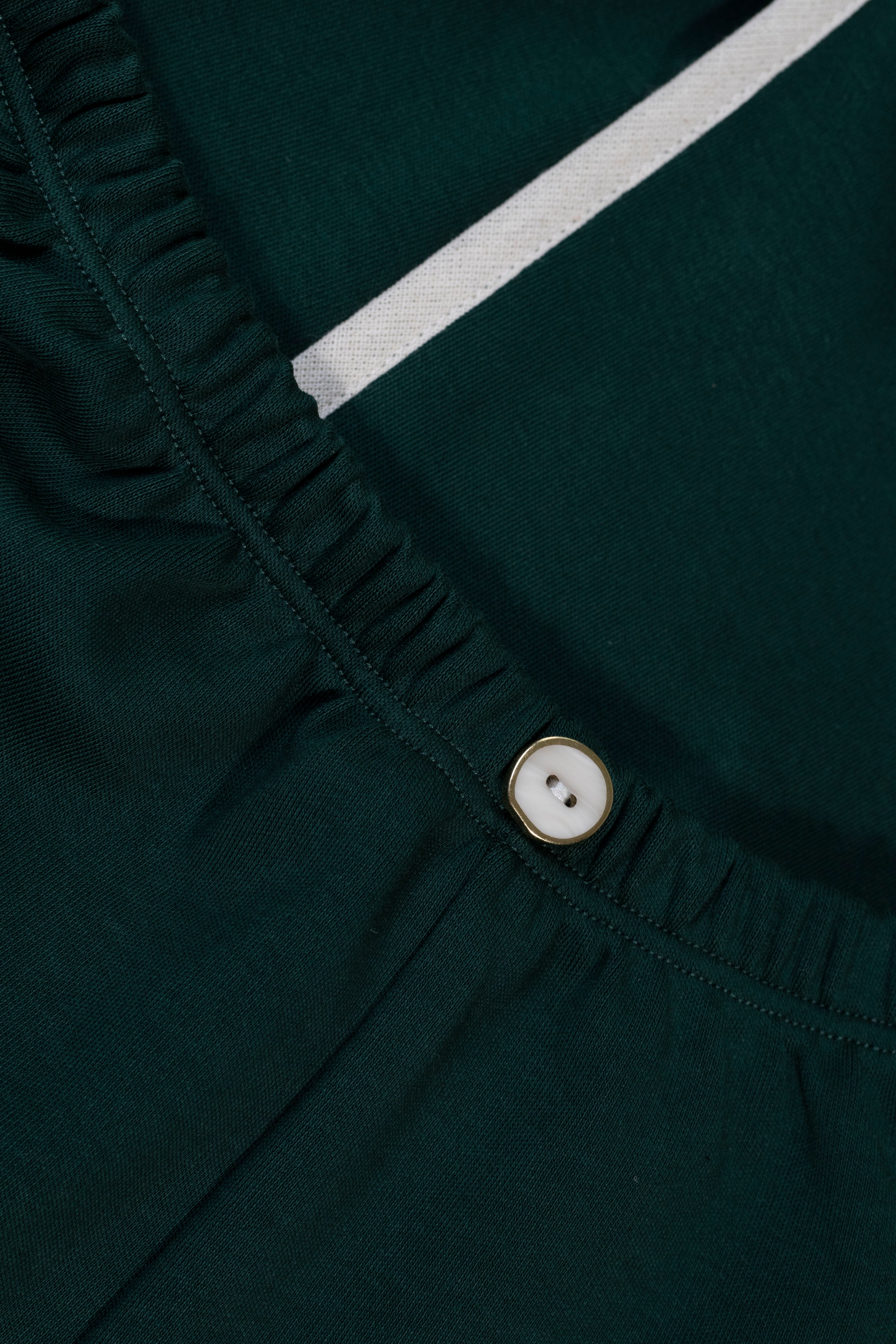 Dentelle Pijama Verde - 100% Algodón Peruano Tangüis
