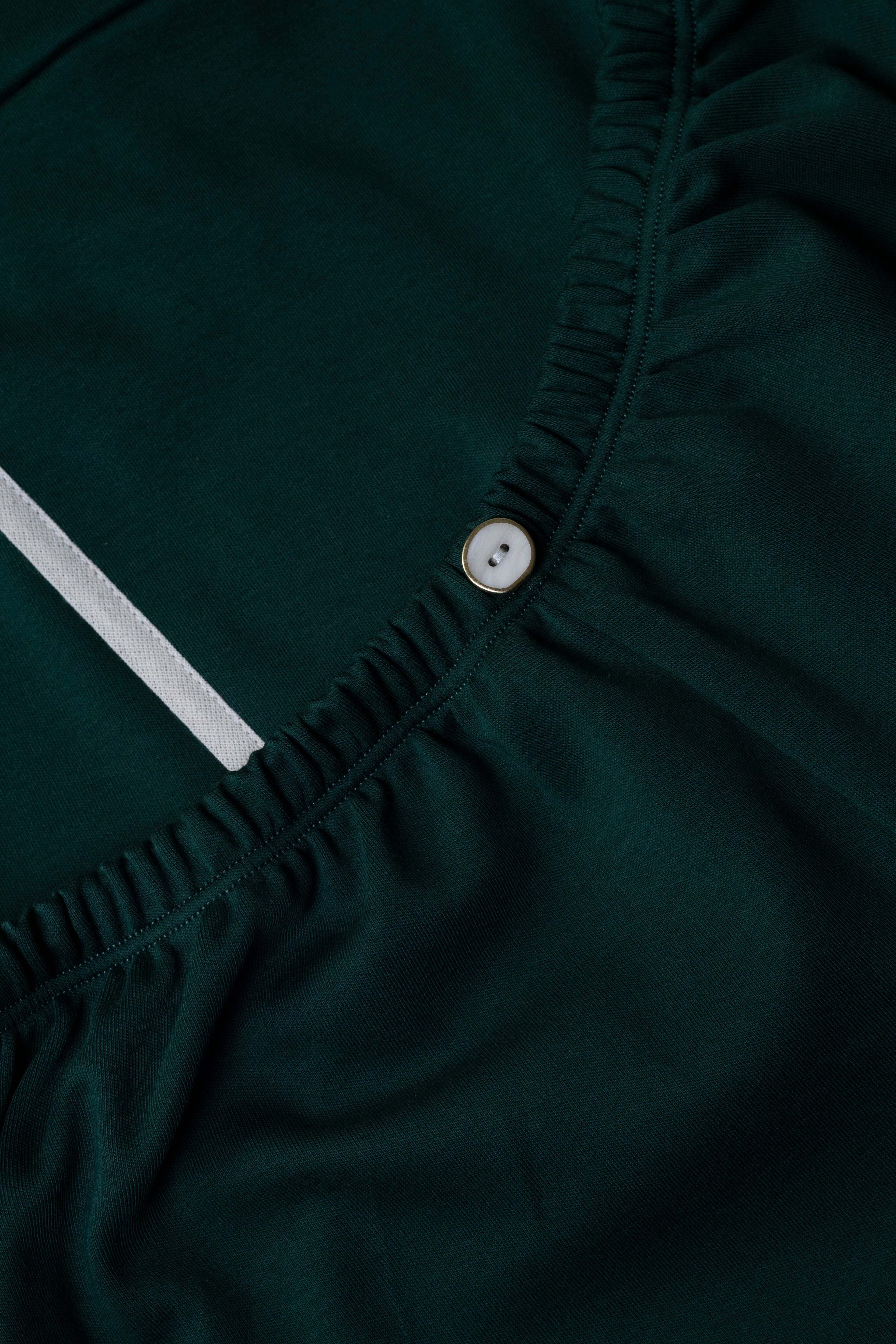 Dentelle Pijama Verde - 100% Algodón Peruano Tangüis