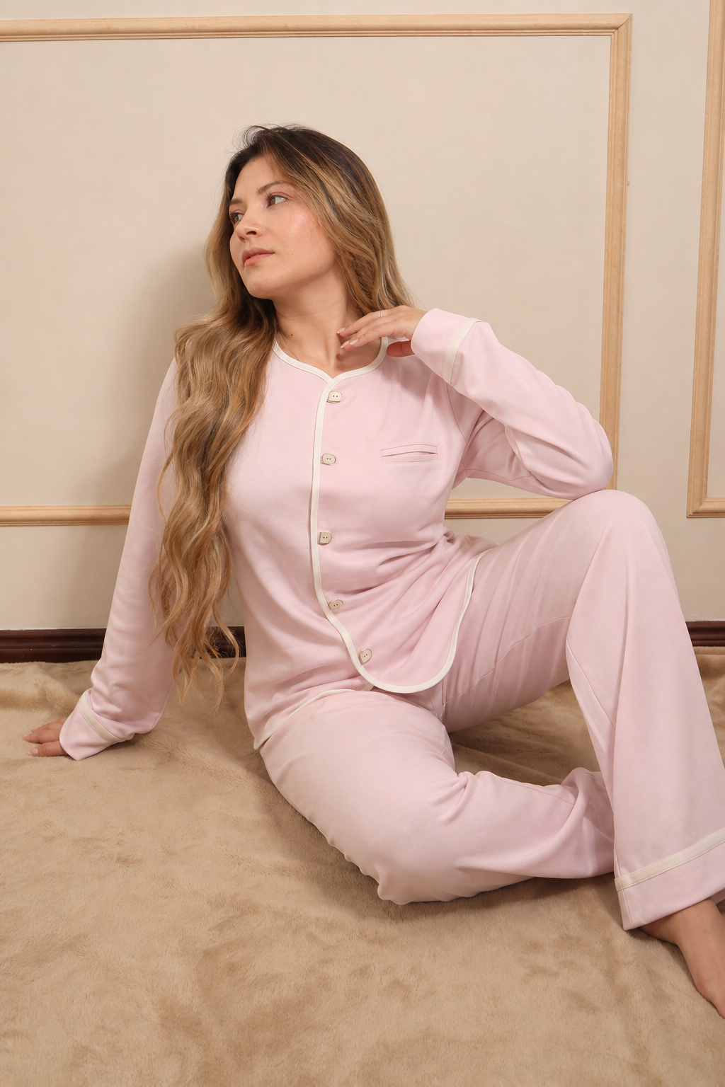 Sartoria Pijama Baby Rose - 100% Algodón Peruano Tangüis