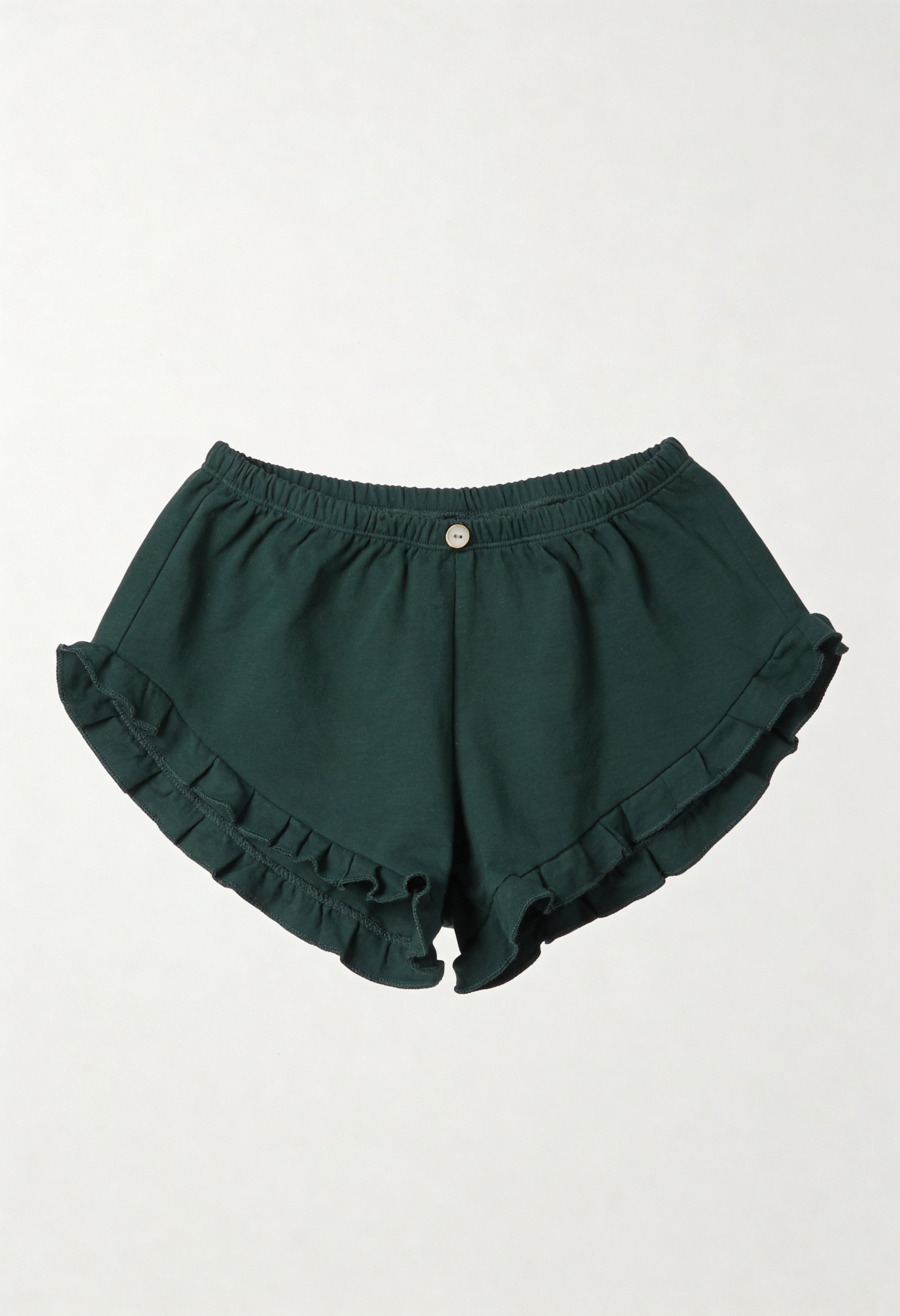 Dentelle Pijama Verde - 100% Algodón Peruano Tangüis