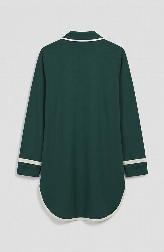 Héritage Camisón Verde - 100% Algodón Peruano Tangüis