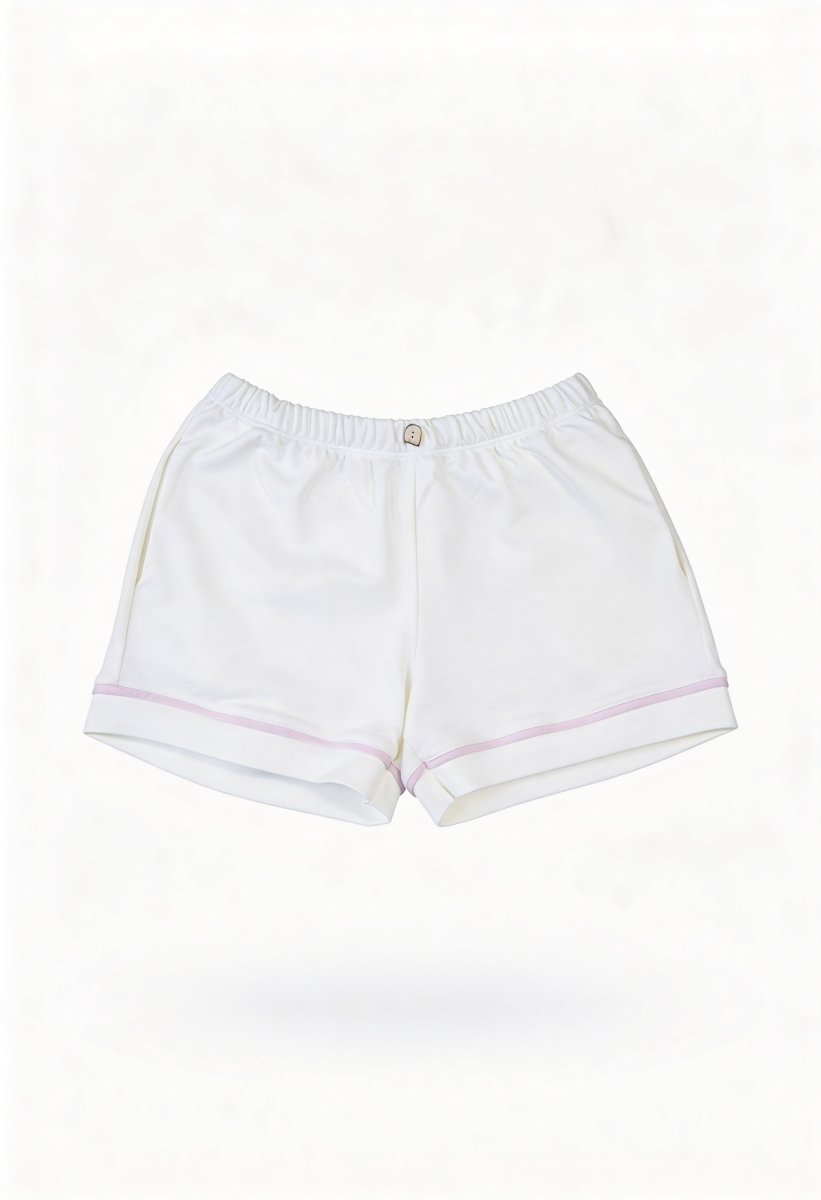 Chérie Pijama Blanca - 100% Algodón Peruano Tangüis - FormosusChérie Pijama Blanca - 100% Algodón Peruano Tangüis