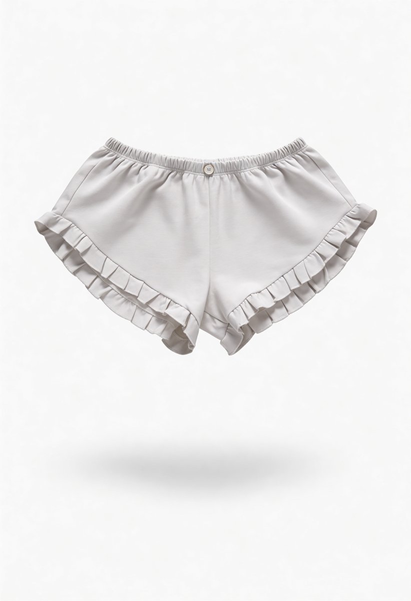 Dentelle Pijama Blanco Hueso - 100% Algodón Peruano Tangüis - FormosusDentelle Pijama Blanco Hueso - 100% Algodón Peruano Tangüis