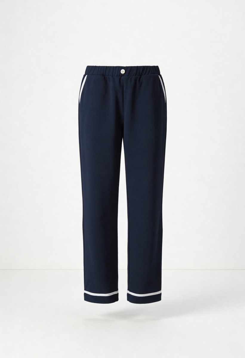 Douceur Pijama Azul Navy - 100% Algodón Peruano Tangüis - FormosusDouceur Pijama Azul Navy - 100% Algodón Peruano Tangüis