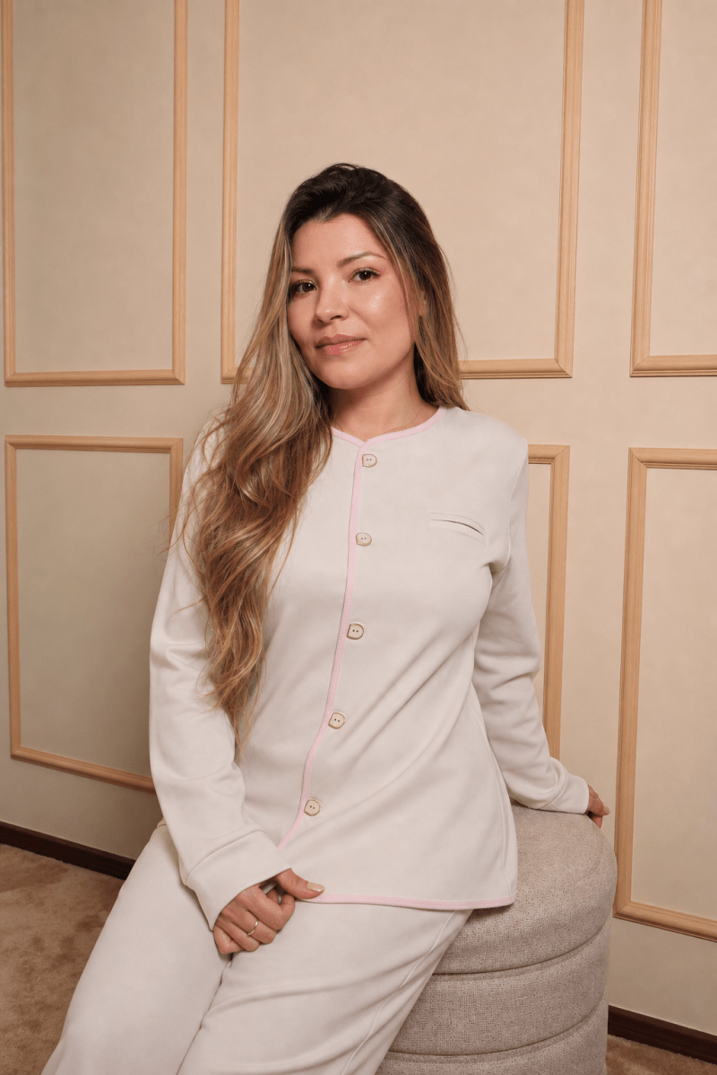 Sartoria Pijama Blanca - 100% Algodón Peruano Tangüis - FormosusSartoria Pijama Blanca - 100% Algodón Peruano Tangüis