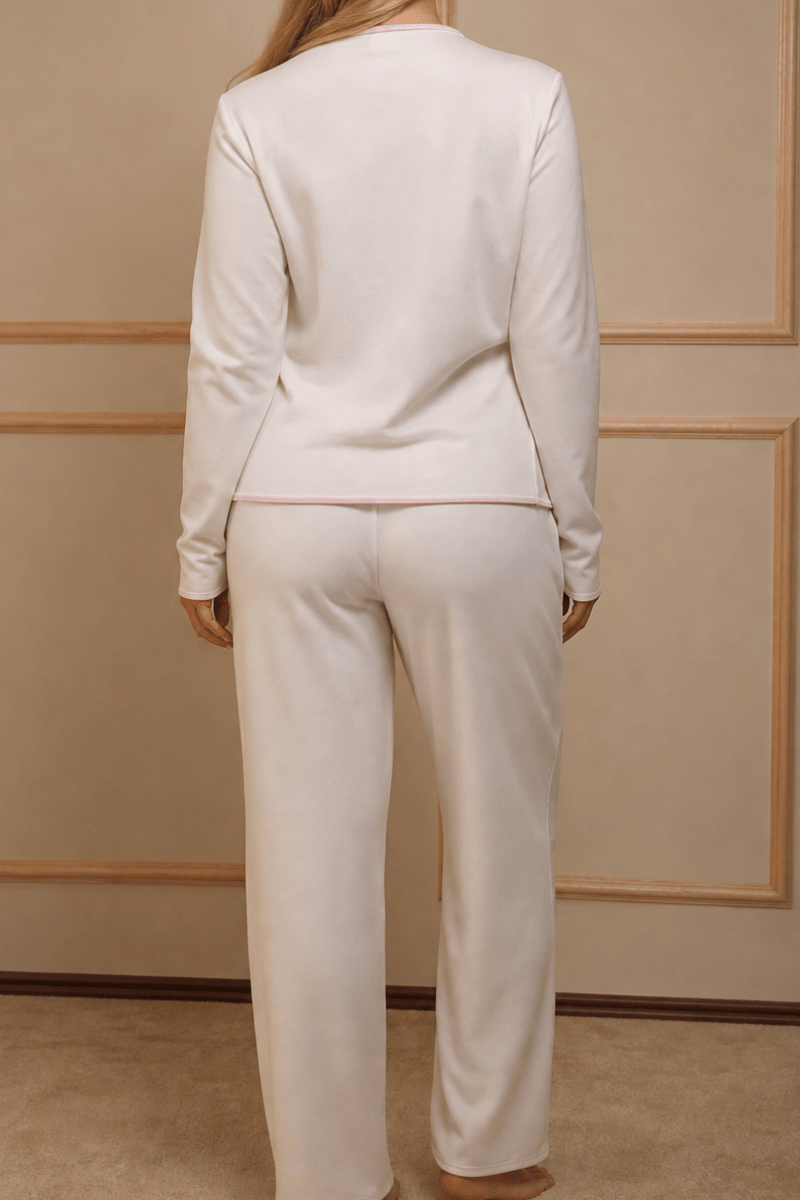 Sartoria Pijama Blanca - 100% Algodón Peruano Tangüis - FormosusSartoria Pijama Blanca - 100% Algodón Peruano Tangüis
