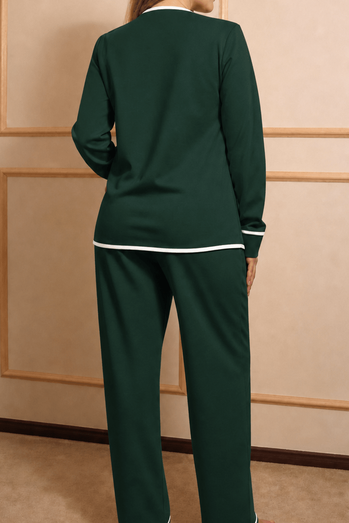 Sartoria Pijama Verde - 100% Algodón Peruano Tangüis - FormosusSartoria Pijama Verde - 100% Algodón Peruano Tangüis